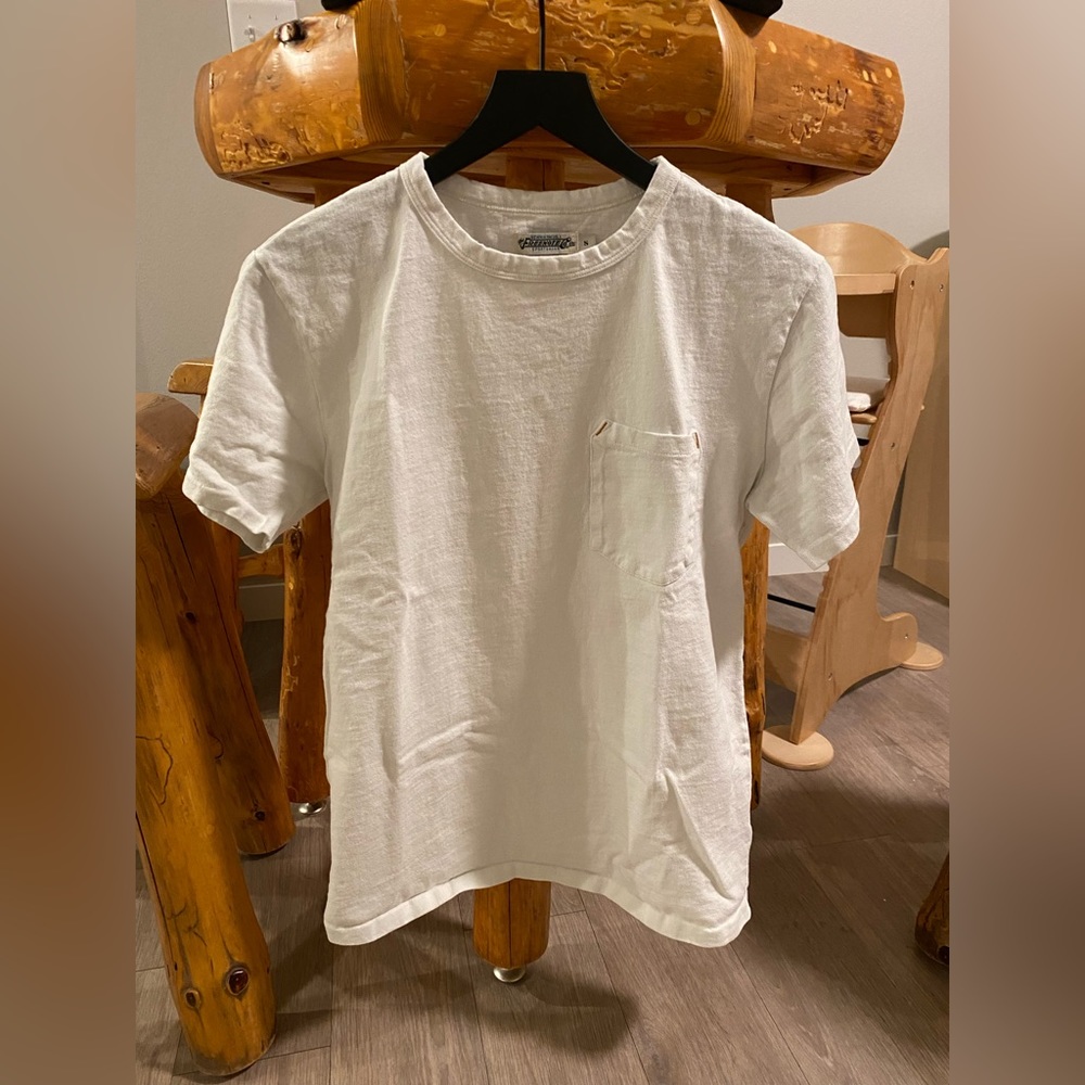 Freenote Cloth 13 Oz white Small